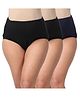Morph Pack Of 3 Post Delivery Period Panties - Black