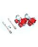 JJ JONEX Baby Tenacity Adjustable Quad Roller Skates - Multicolour