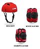 JJ Jonex Skating Protection Set Of 3 Large - Red
