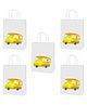 Untumble Bus Themed Party Bags Yellow  - Pack of 10 