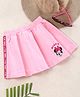 Babyhug Mid Thigh Skirt Minnie Mouse Print - Pink