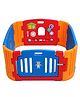 Babycenter India Baby Room Standard Playpen Play Yard - Red And Blue