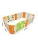 Babycenter India Baby Room Standard With 2 Extension - Beige Green Orange