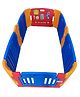 Babycenter India Baby Room Melody Playpen Play Yard with 2 Extension - Blue Red Yellow