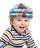 Baby Adjustable Safety Helmet Owl Print - Blue