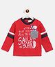 Chicco Long Sleeve T-Shirt With Text Print - Red