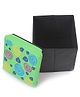 Ratnas Storage Cum Utility Box Multi Print - Green And Black