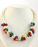 Milyra Necklace Pearls & Ghunghri - Multicolor