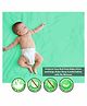 Polka Tots Premium Waterproof Baby Dry Sheet Bed Protector   Small (50 x 70 CM, Mint)