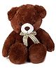 Starwalk Teddy Bear With Bow Dark Brown - 46 cm