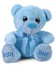 Starwalk Plush Teddy Bear With Ribbon Blue - Height 25 cm