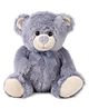  Starwalk Plush Teddy Bear With Bow Grey - 36 cm