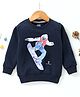 Lazy Bones Full Sleeves Sweatshirt  - Blue