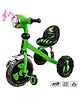 Dash Xtreme Steel Tricycle With Light & Music - Green Black
