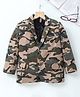 Babyhug Boys Full Sleeves Party Wear Blazer - Camouflage