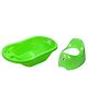 Sunbaby Bathtub With Potty Trainer Pack of 2 - Green
