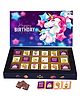 Expelite Unicorn Theme Happy Birthday To You Chocolate Box - 500 gm