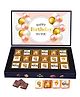 Expelite Birthday Printed Chocolate Box - 500 gm