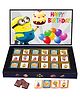 Expelite Happy Birthday Printed Chocolate Box - 500 gm