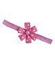 BABY Charm Polka Dot Flower Headband - Pink