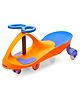 Kids Swing car with PU Wheels   - Orange Blue