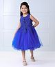 Mark & Mia Sleeveless Knee Length Frock - Blue