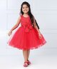 Mark & Mia Sleeveless Party Frock - Red