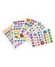 Funcart Glitter Foam Self Adhesive Sticker Pack of 5 - Multicolor
