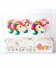 Funcart  Unicorn Theme Cake Candle - Pack of 5 