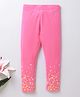 Ed-a-Mamma Full Length Floral Print Leggings - Pink