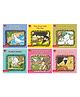 Moral Illustrated Stories with Large Print Story Book Pack of 6 - English