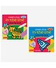 In The Line Colouring Book Combo for Beginners (Animals & Transport) (Set of 2 Books)