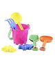Little Fingers Beach Toy Set Multicolor - 8 Pieces