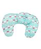 Baby Moo Feeding Pillow Polar Bear Print - Green