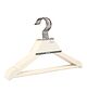 Baby Moo Sturdy Hanger Set of 5 - Cream
