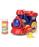 Classic Bubble Train Engine With Music And Light - Blue