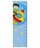 WENS Sky Rider Height Measurement Wall Sticker - Blue