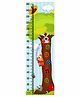 WENS Tree Print Height Measurement Wall Sticker - Multicolor
