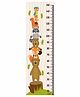 WENS Animal Print Height Measurement Wall Sticker - Multicolor