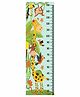WENS Real Animals Wall Height Chart - Blue