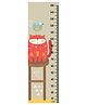WENS Cat & Bird Wall Height Chart - Multicolor
