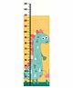 WENS Dinosaur Love Wall Height Chart - Yellow