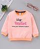 ToffyHouse Full Sleeves Sweatshirts - Orange