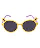 Spiky UV Protection Rabbit Shaped Sunglasses - Yellow
