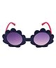 Spiky UV Protection Flower Shaped Sunglasses - Purple