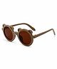 SYGA Modern Stylish Goggles Monkey Style - Brown