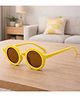 SYGA Modern Stylish Goggles Round Style - Yellow