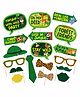 Zyozi Birthday Party Photo Props Multicolor - Pack Of 18