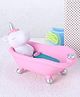 Babyhug Bathtub Shape Soap Dish Unicorn Design - Pink