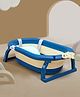 Babyhug Foldable Bathtub with Cushion - Navy Blue